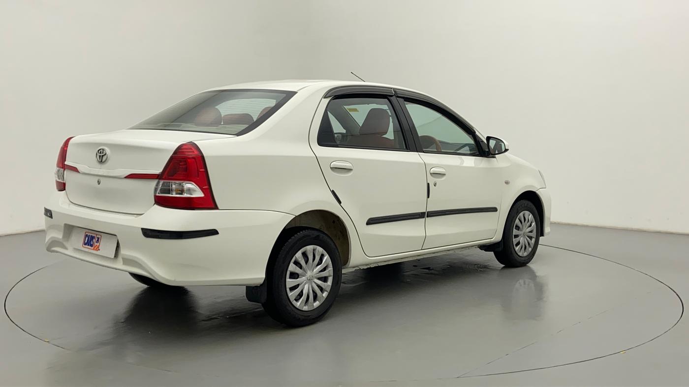 2017 Toyota Etios GD, Diesel, Manual, 51,905 km, Right Back Diagonal