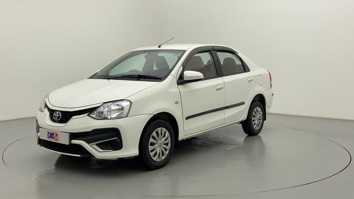 2017 Toyota Etios GD, Diesel, Manual, 51,905 km, Left Front Diagonal