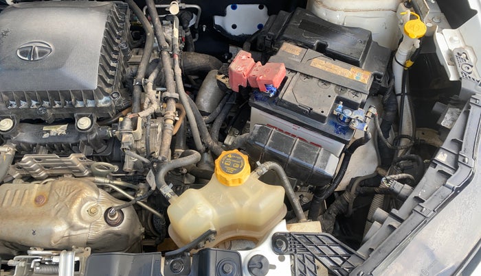 2023 Tata NEXON FEARLESS + SUNROOF DUAL TONE 1.2 PETROL, Petrol, Manual, 13,619 km, Engine View - Left