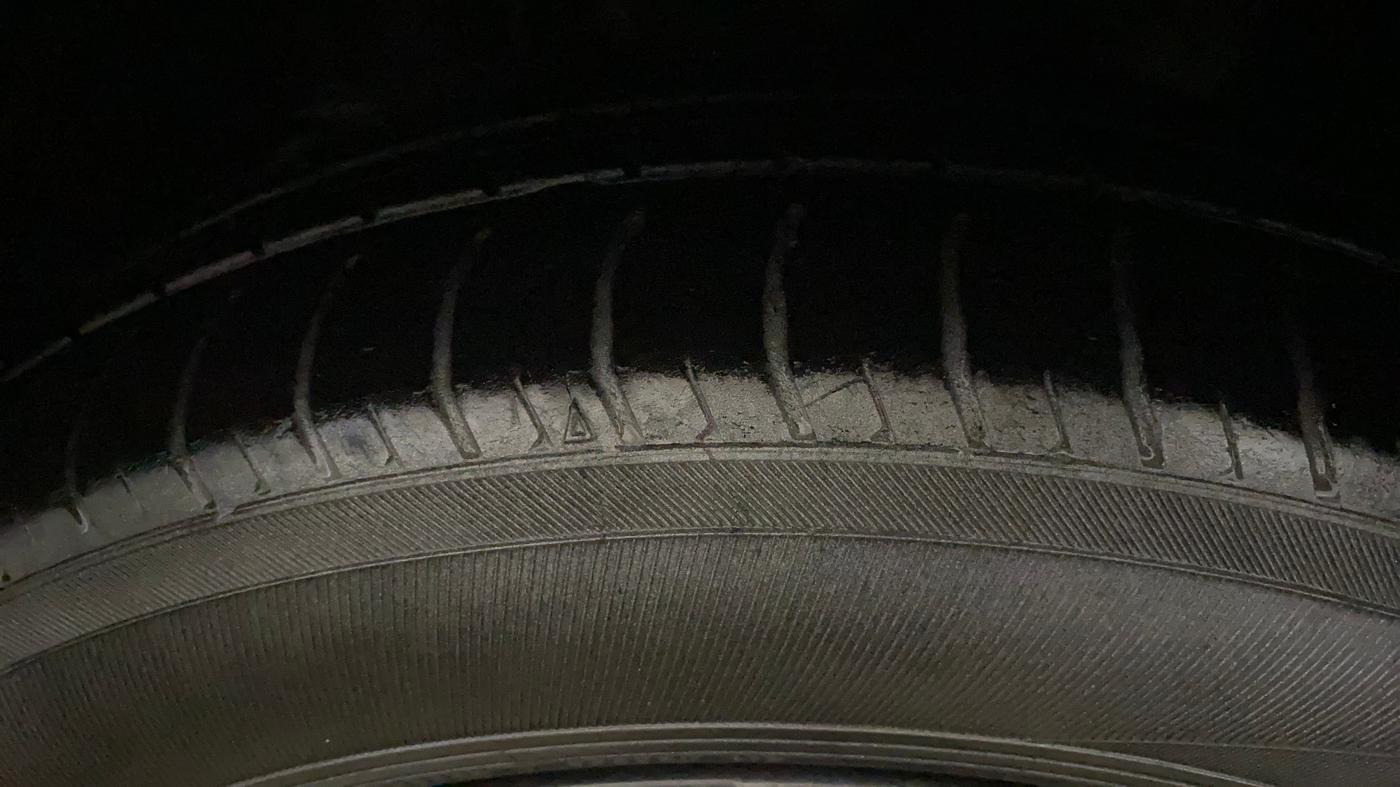 2019 Tata Tiago XZ PLUS PETROL, CNG, Manual, 50 km, Left Front Tyre Tread