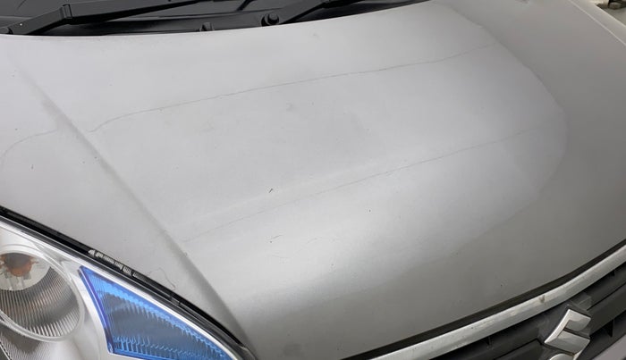 2015 Maruti Wagon R 1.0 VXI, CNG, Manual, 84,483 km, Bonnet (hood) - Slightly dented