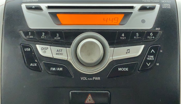 2015 Maruti Wagon R 1.0 VXI, CNG, Manual, 84,483 km, Infotainment System