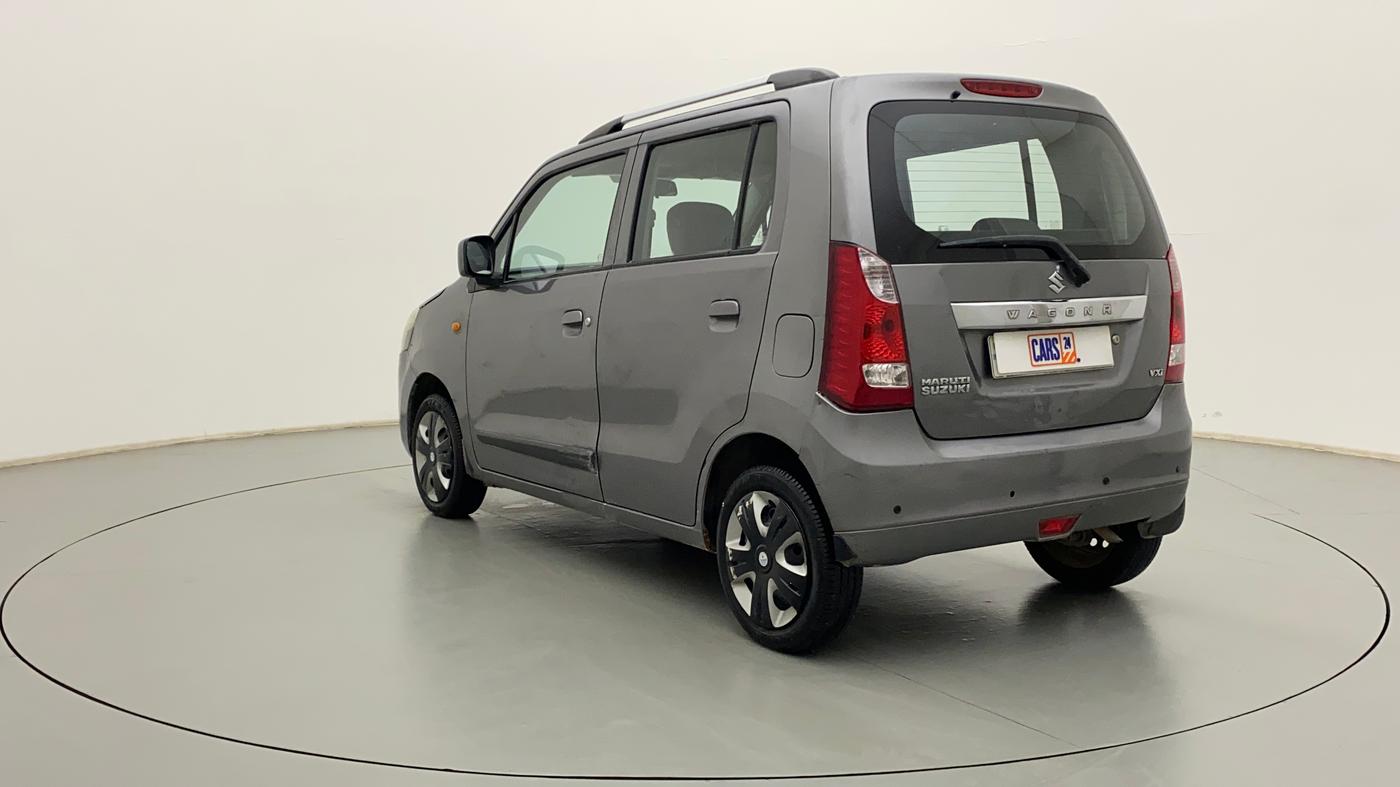 2015 Maruti Wagon R 1.0 VXI, CNG, Manual, 84,483 km, Left Back Diagonal