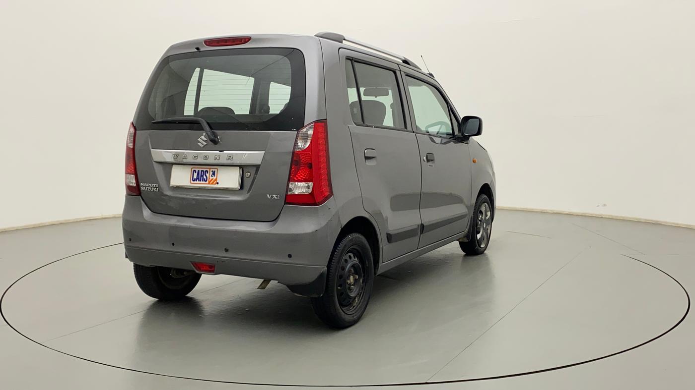 2015 Maruti Wagon R 1.0 VXI, CNG, Manual, 84,483 km, Right Back Diagonal