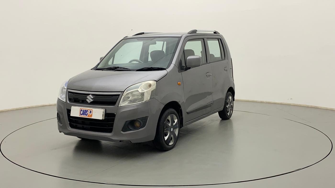 2015 Maruti Wagon R 1.0 VXI, CNG, Manual, 84,483 km, Left Front Diagonal