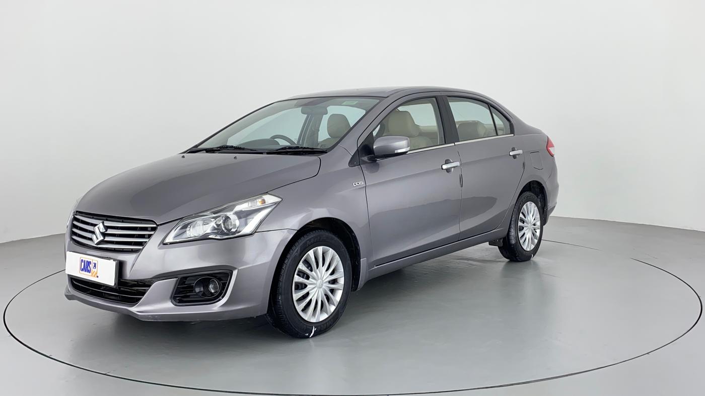 2017 Maruti Ciaz VDI+ SHVS, Diesel, Manual, 59,662 km, Left Front Diagonal