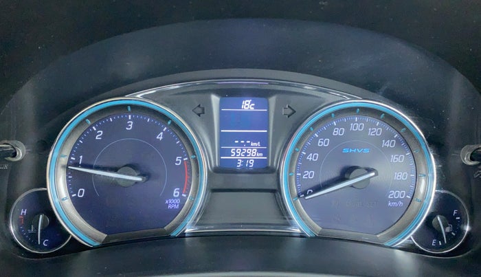 2017 Maruti Ciaz VDI+ SHVS, Diesel, Manual, 59,662 km, Odometer Image