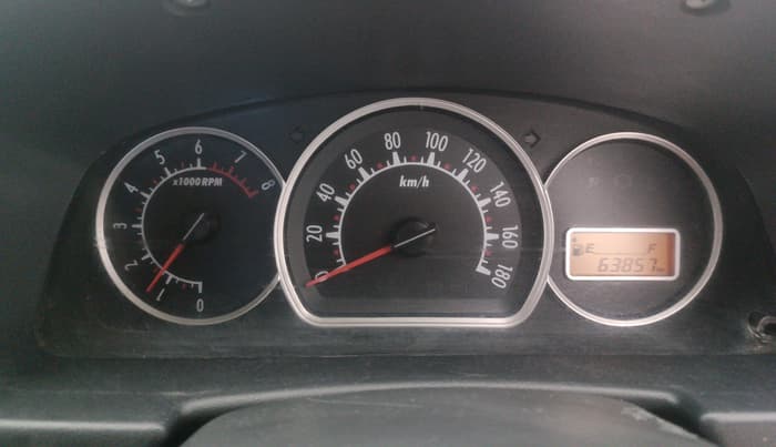 2013 Maruti Alto K10 VXI, Petrol, Manual, 63,857 km, Odometer Image