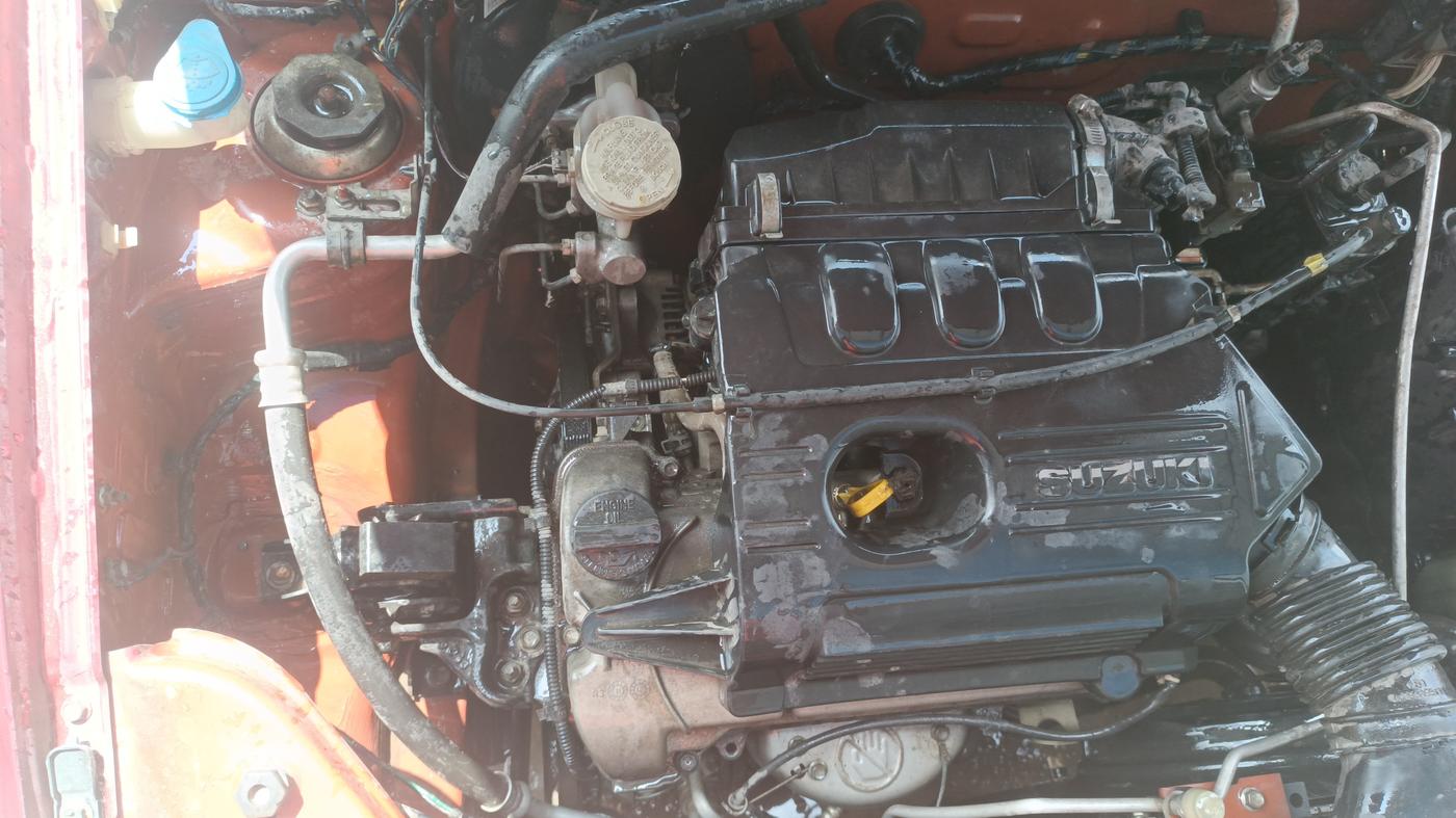 2013 Maruti Alto K10 VXI, Petrol, Manual, 63,857 km, Engine View - Right