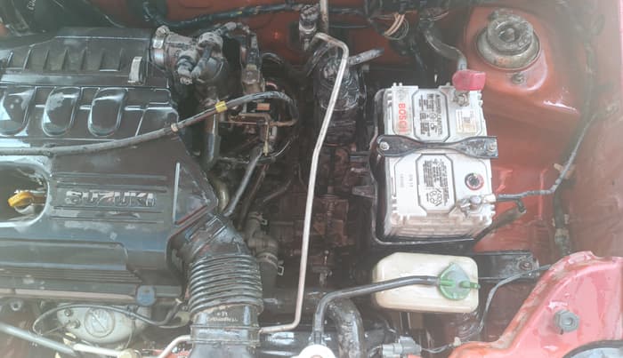 2013 Maruti Alto K10 VXI, Petrol, Manual, 63,857 km, Engine View - Left