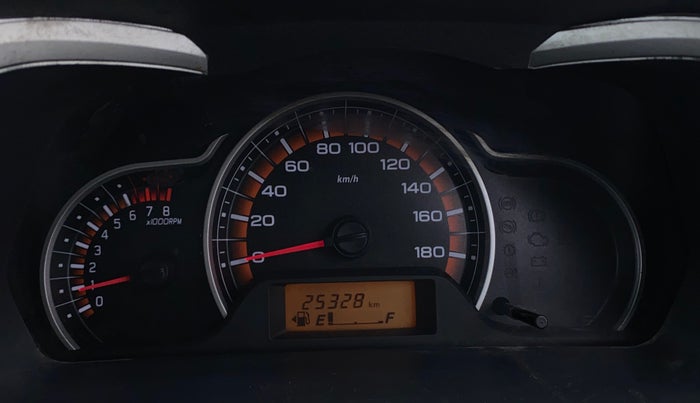 2016 Maruti Alto K10 VXI, Petrol, Manual, 25,325 km, Odometer Image