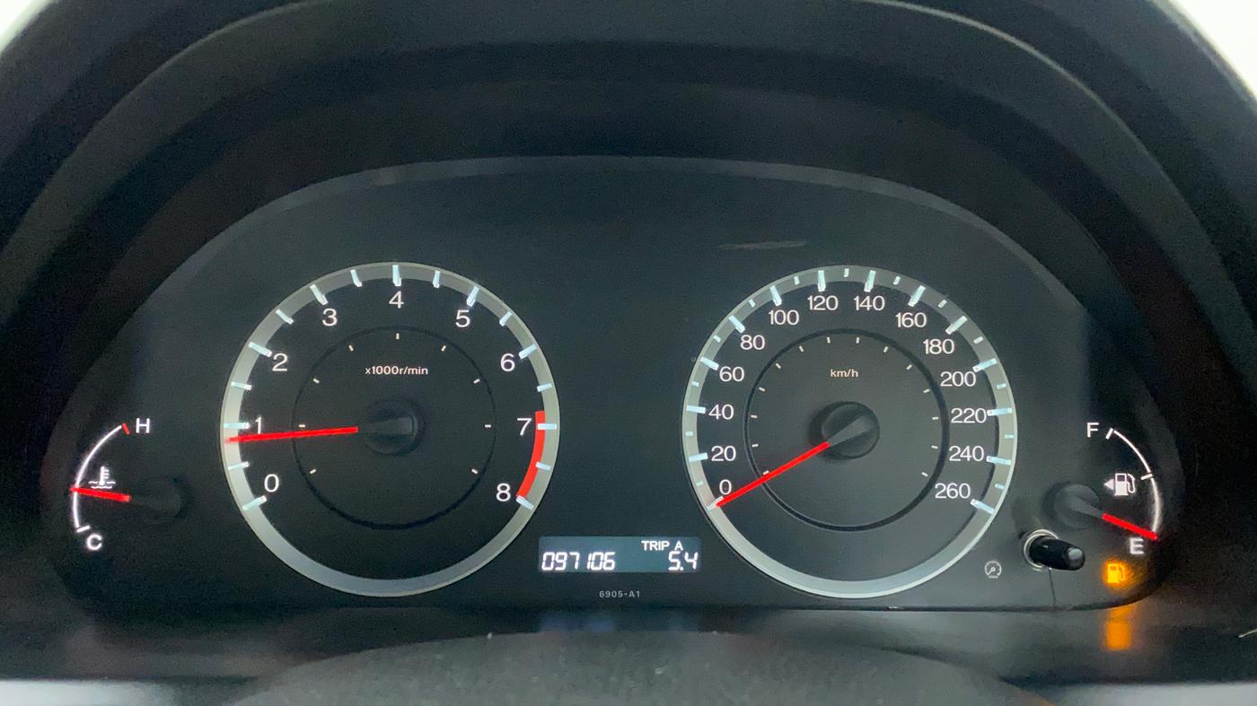 2013 Honda Accord 2.4 MT, Petrol, Manual, 98,550 km, Odometer Image