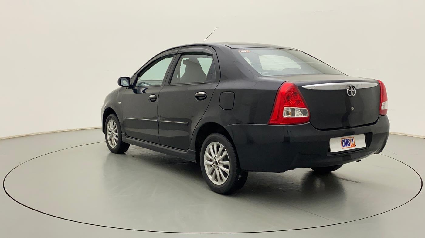 2011 Toyota Etios VX, Petrol, Manual, 71,433 km, Left Back Diagonal
