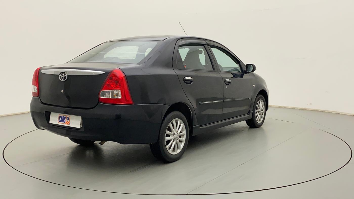 2011 Toyota Etios VX, Petrol, Manual, 71,433 km, Right Back Diagonal