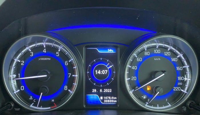 2018 Maruti Baleno ZETA 1.2 K12, Petrol, Manual, 30,672 km, Odometer Image