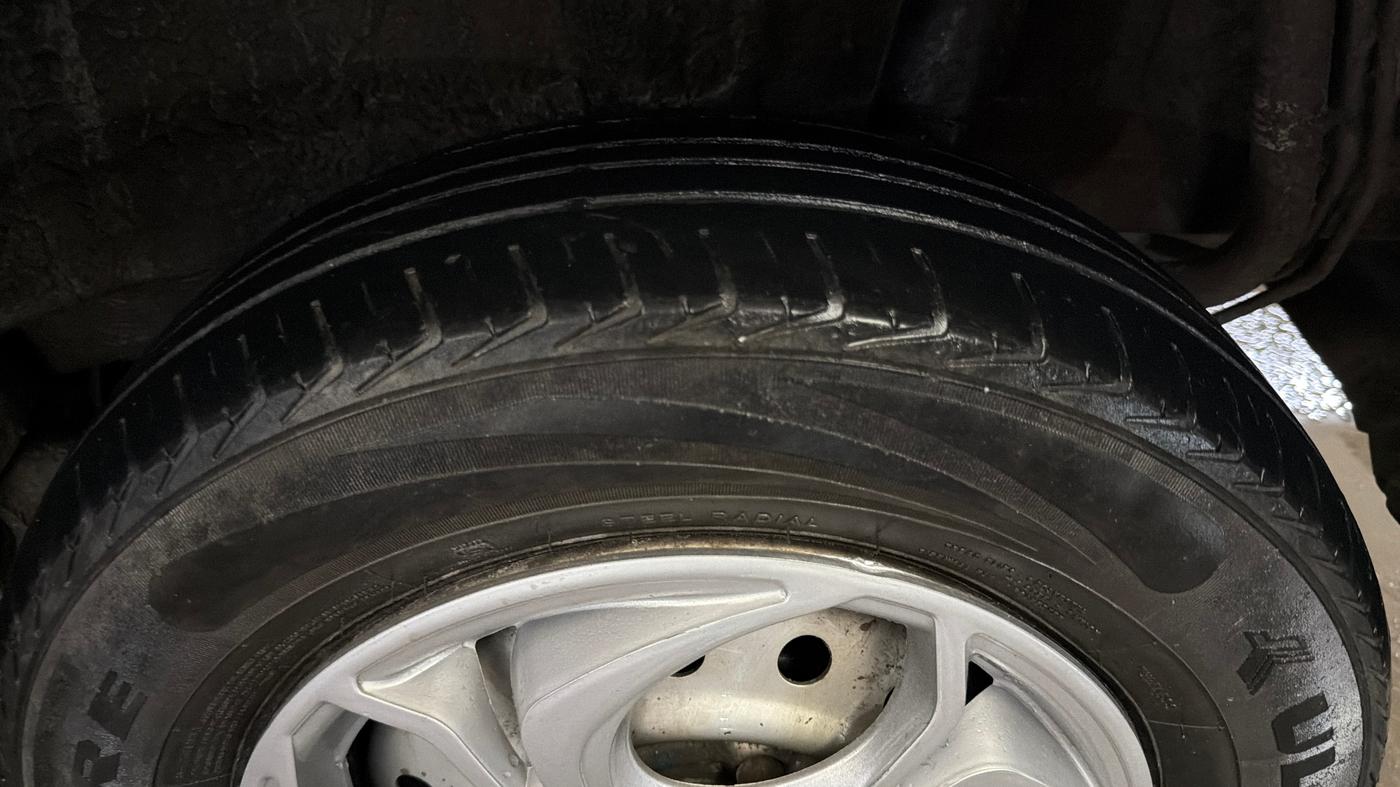 2023 Maruti New Wagon-R LXI CNG 1.0, CNG, Manual, 82,094 km, Left Rear Tyre Tread