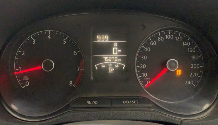 2016 Volkswagen Ameo HIGHLINE1.2L, Petrol, Manual, 75,233 km, Odometer Image