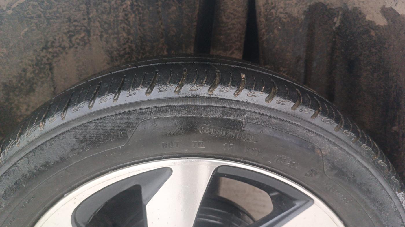 2022 Toyota Glanza G, Petrol, Manual, 48,294 km, Left Rear Tyre Tread