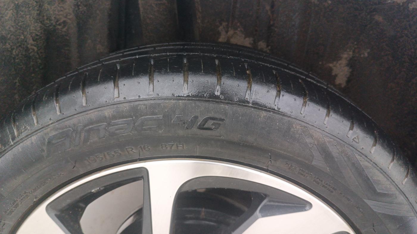2022 Toyota Glanza G, Petrol, Manual, 48,294 km, Right Rear Tyre Tread