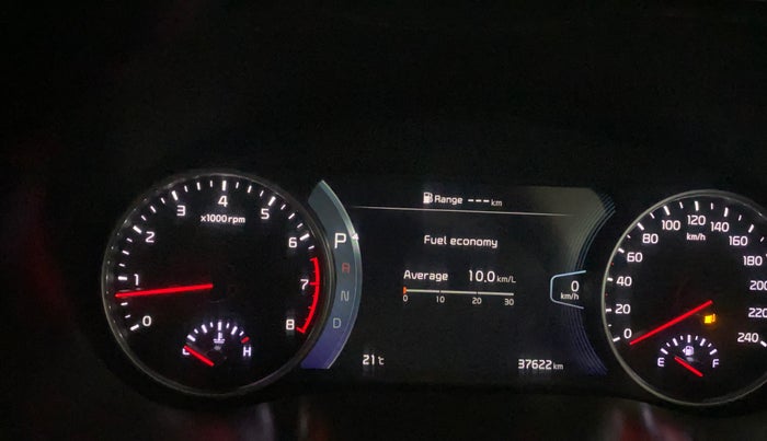 2021 KIA SELTOS X LINE 1.4 PETROL DCT, Petrol, Automatic, 37,621 km, Odometer Image