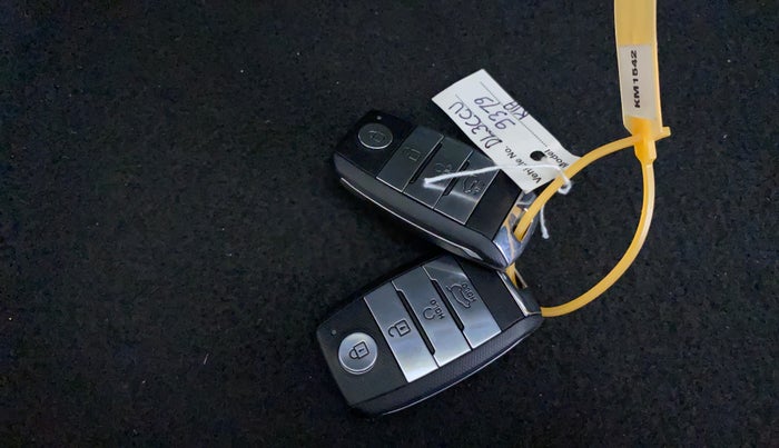 2021 KIA SELTOS X LINE 1.4 PETROL DCT, Petrol, Automatic, 37,621 km, Key Close Up