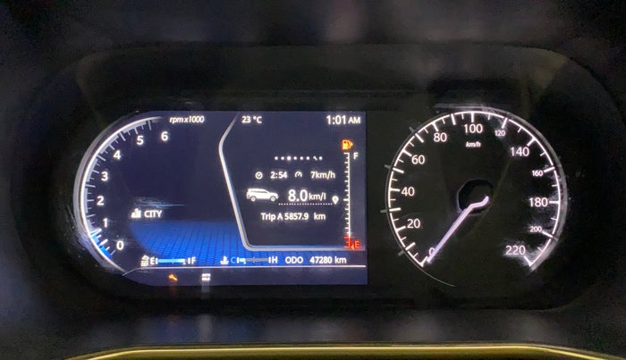 2022 Tata Safari XZ PLUS GOLD, Diesel, Manual, 47,279 km, Odometer Image