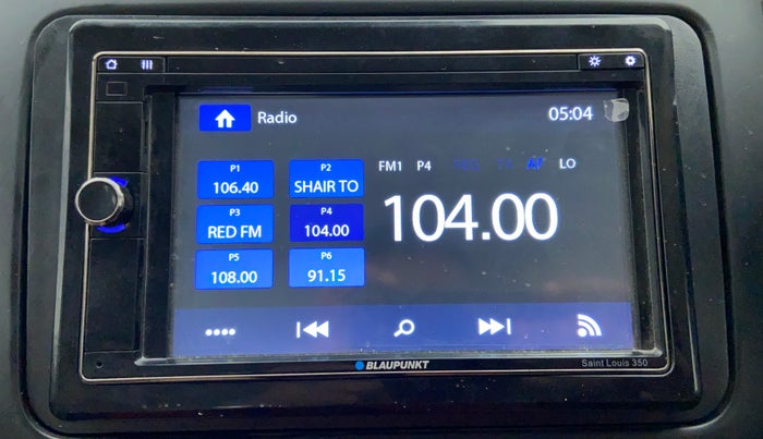 2018 Volkswagen Ameo Trendline 1.0, Petrol, Manual, 55,482 km, Infotainment System