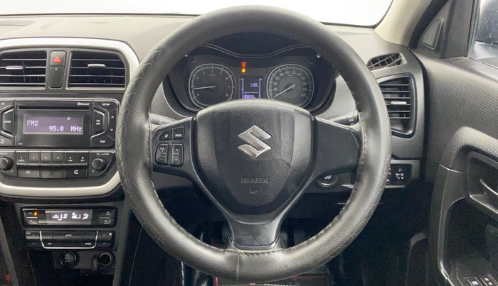 2020 Maruti Vitara Brezza VXI, Petrol, Manual, 37,548 km, Steering Wheel Close Up