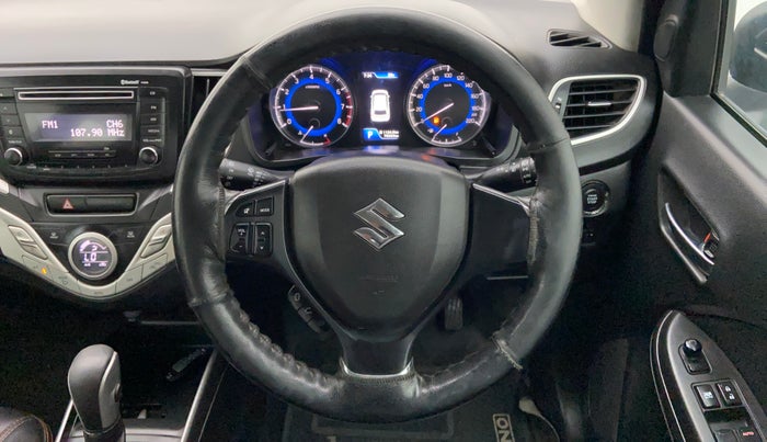 2016 Maruti Baleno ZETA CVT PETROL 1.2, Petrol, Automatic, 78,363 km, Steering Wheel Close Up