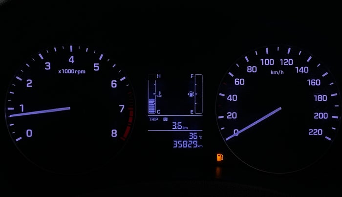 2017 Hyundai Creta E PLUS 1.6 PETROL, Petrol, Manual, 35,825 km, Odometer Image