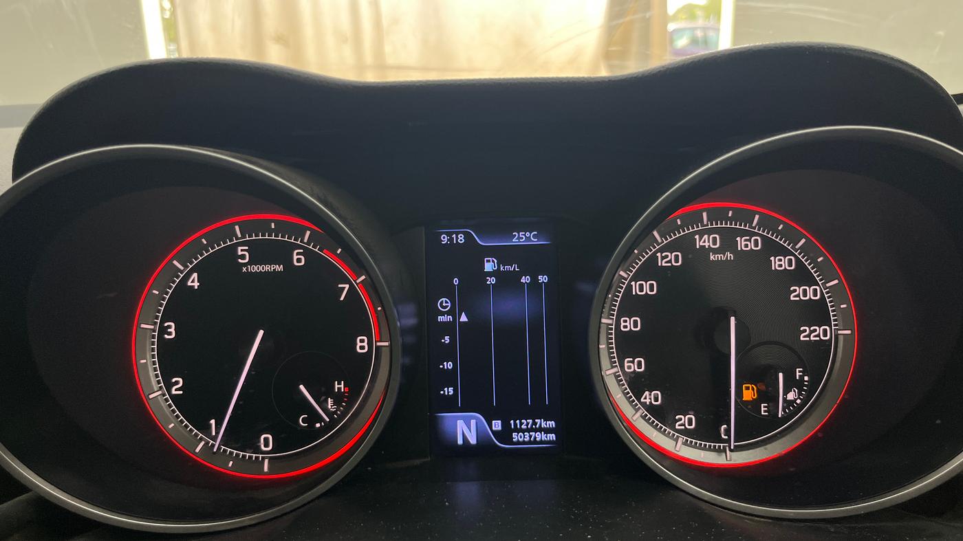 2021 Maruti Swift ZXI PLUS AMT, Petrol, Automatic, 50,378 km, Odometer Image