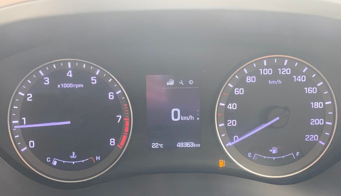 2017 Hyundai Elite i20 ASTA 1.2 (O), Petrol, Manual, 48,265 km, Odometer Image