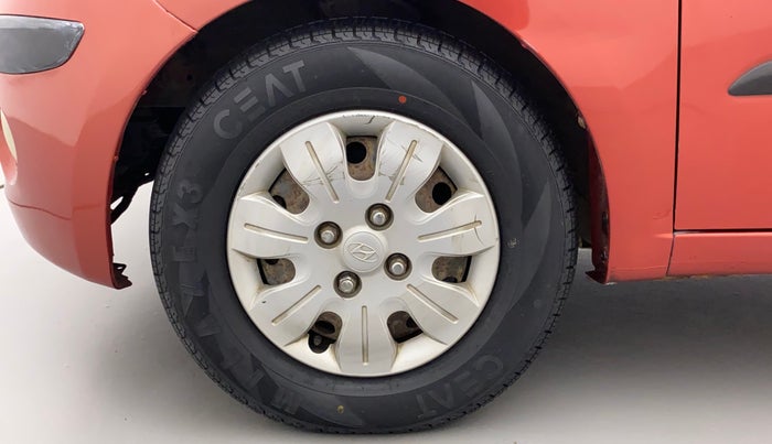 2010 Hyundai i10 SPORTZ 1.2, Petrol, Manual, 1,10,341 km, Left Front Wheel