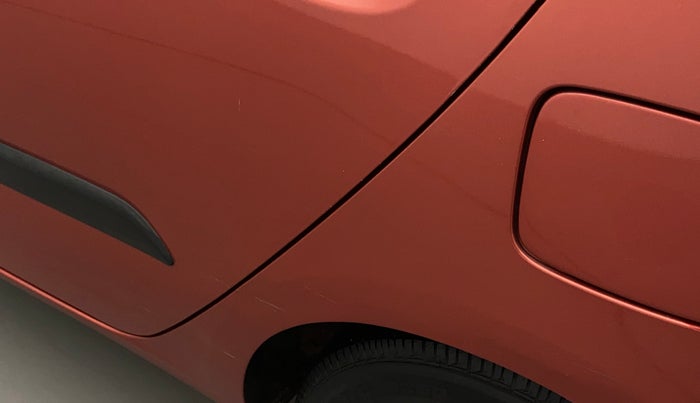 2010 Hyundai i10 SPORTZ 1.2, Petrol, Manual, 1,10,341 km, Left quarter panel - Minor scratches