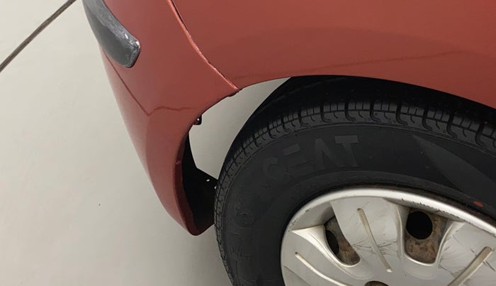 2010 Hyundai i10 SPORTZ 1.2, Petrol, Manual, 1,10,341 km, Left fender - Lining missing