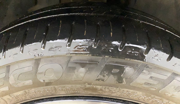 2023 Tata ALTROZ  XZA Plus Sunroof Dark Edition, Petrol, Automatic, 26,389 km, Right Front Tyre Tread