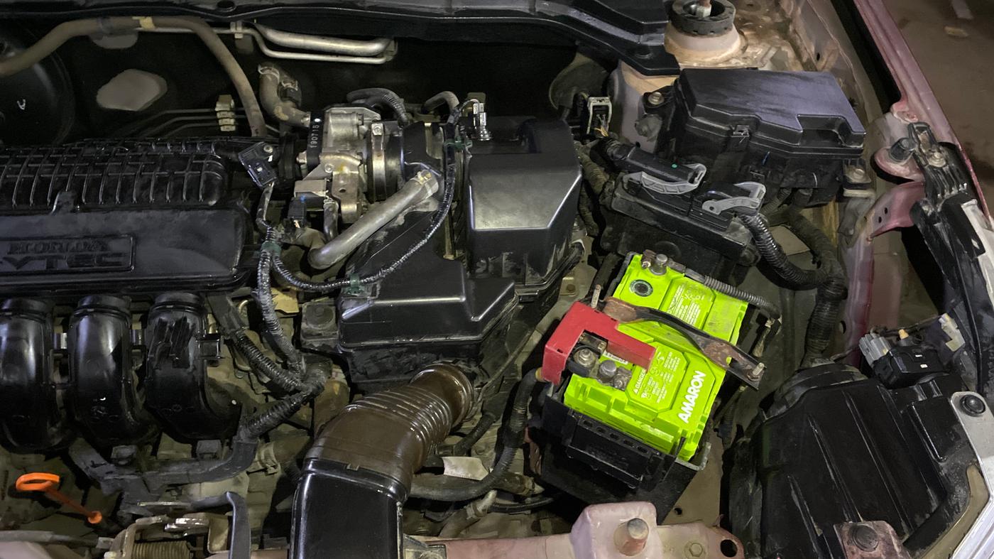 2019 Honda Amaze 1.2L I-VTEC S CVT, Petrol, Automatic, 32,313 km, Engine View - Left