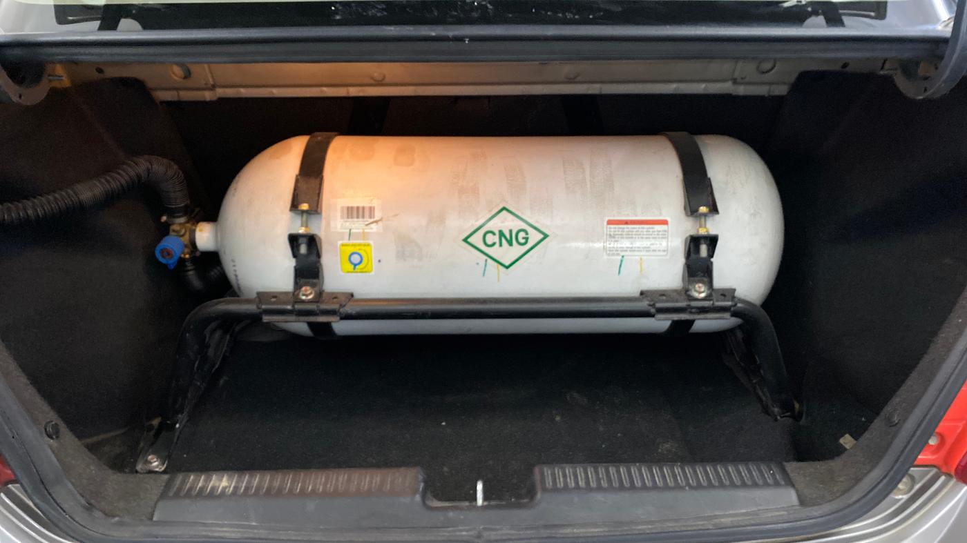 2023 Maruti Dzire ZXI CNG, CNG, Manual, 68,423 km, Boot Inside
