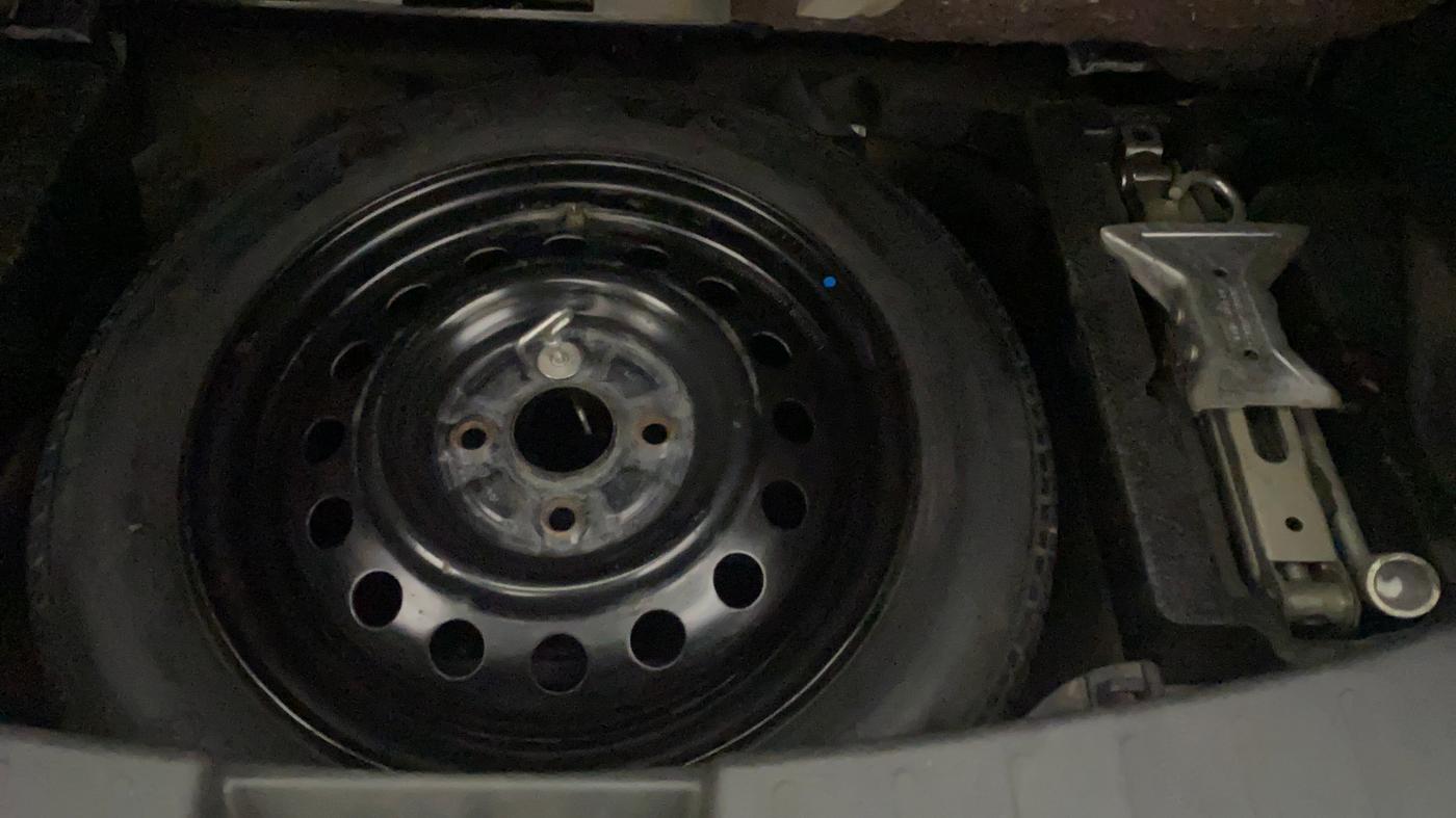 2012 Maruti Wagon R 1.0 VXI, Petrol, Manual, 43,569 km, Spare Tyre