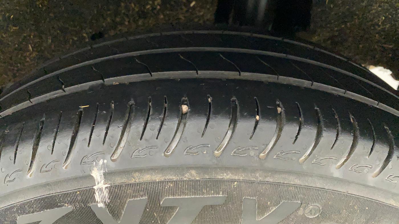 2021 Maruti Baleno SIGMA PETROL 1.2, Petrol, Manual, 40,679 km, Left Rear Tyre Tread