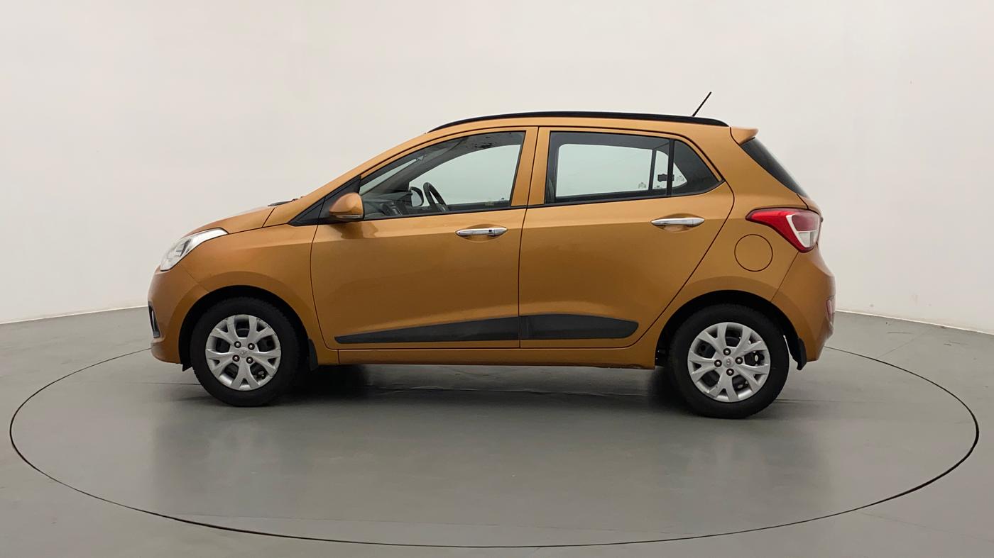 2014 Hyundai Grand i10 SPORTZ AT 1.2 KAPPA VTVT, Petrol, Automatic, 48,548 km, Left Side