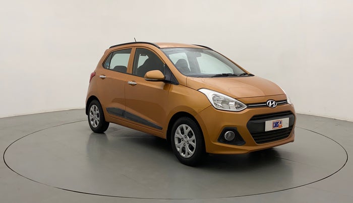 2014 Hyundai Grand i10 SPORTZ AT 1.2 KAPPA VTVT, Petrol, Automatic, 48,548 km, Right Front Diagonal