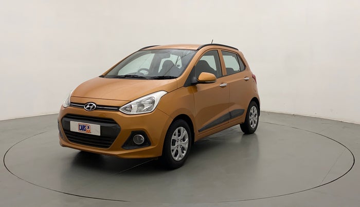2014 Hyundai Grand i10 SPORTZ AT 1.2 KAPPA VTVT, Petrol, Automatic, 48,548 km, Left Front Diagonal