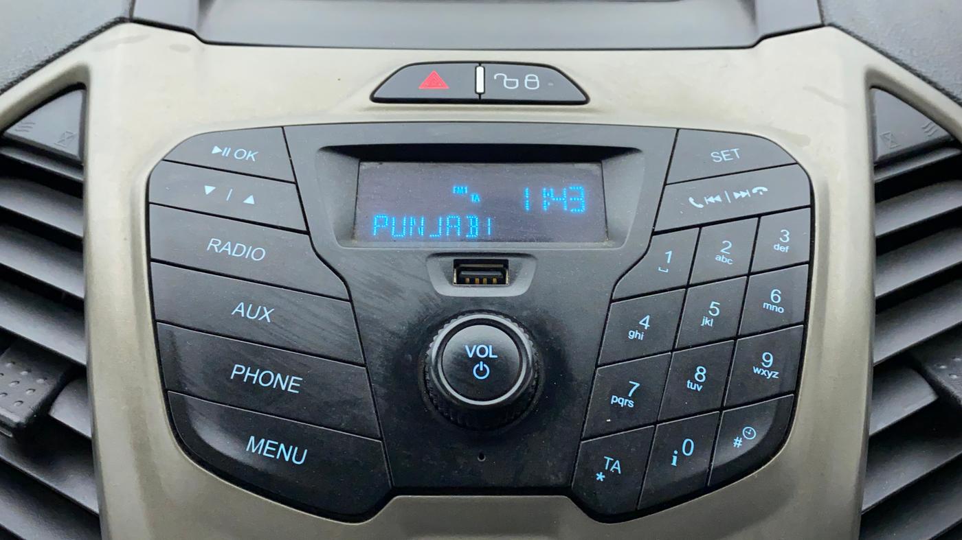 2015 Ford Ecosport 1.5AMBIENTE TI VCT, CNG, Manual, 43,635 km, Infotainment System
