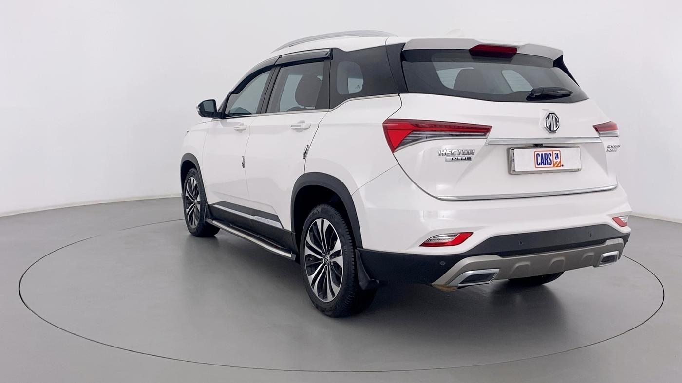 2021 MG HECTOR PLUS SHARP DCT, Petrol, Automatic, 14,735 km, Left Back Diagonal