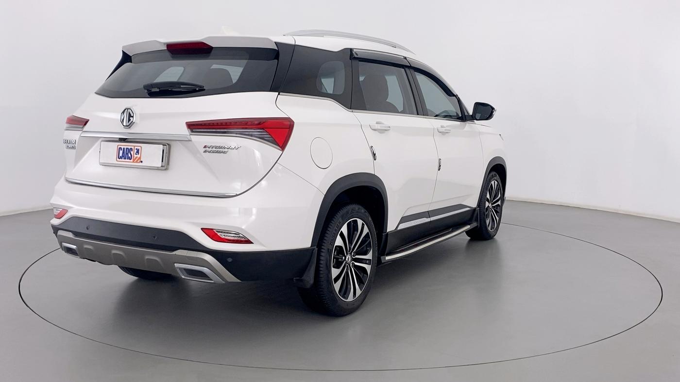 2021 MG HECTOR PLUS SHARP DCT, Petrol, Automatic, 14,735 km, Right Back Diagonal