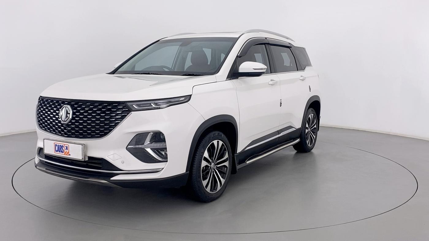2021 MG HECTOR PLUS SHARP DCT, Petrol, Automatic, 14,735 km, Left Front Diagonal