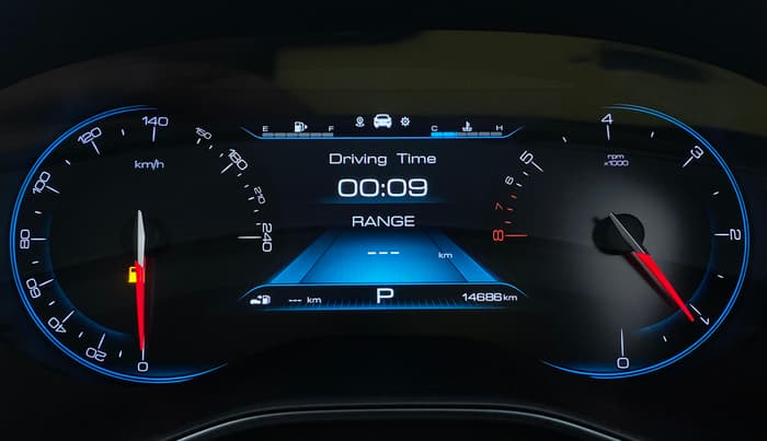 2021 MG HECTOR PLUS SHARP DCT, Petrol, Automatic, 14,735 km, Odometer Image