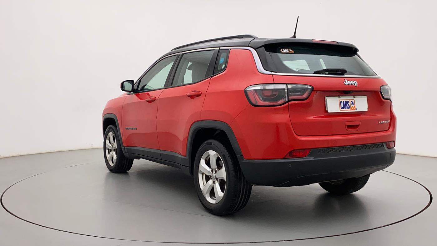 2017 Jeep Compass LIMITED 1.4 PETROL AT, Petrol, Automatic, 1,07,917 km, Left Back Diagonal