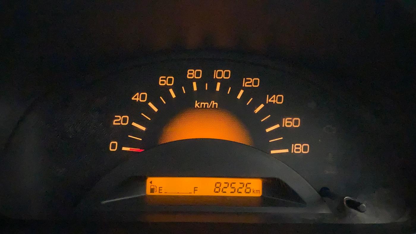 2014 Maruti Wagon R 1.0 LXI CNG, CNG, Manual, 82,754 km, Odometer Image
